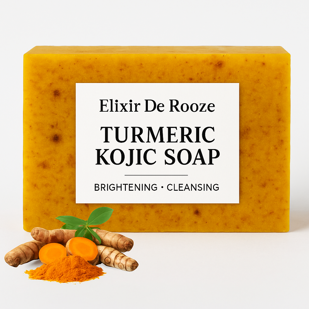 Elixir De Rooze Radiance Collection – Turmeric + Kojic Essentials ✨