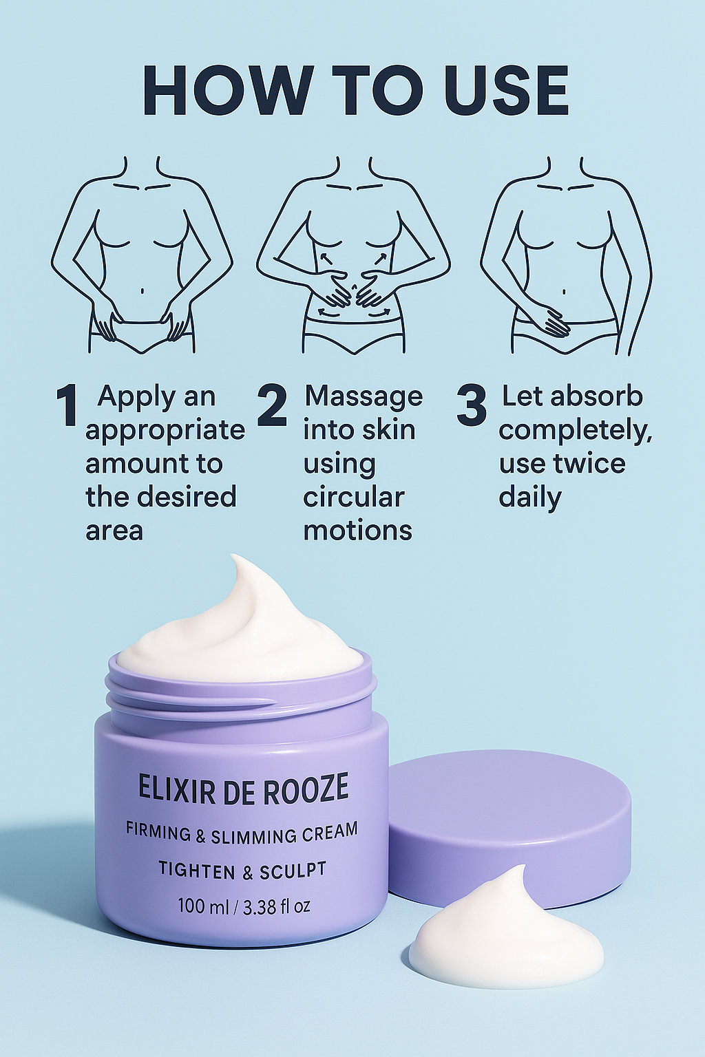 Elixir De Rooze Sculpting Cream