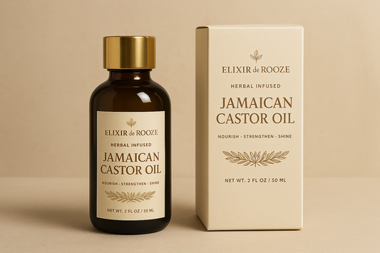 Elixir de Rooze – Herbal Infused Jamaican Black Castor Oil